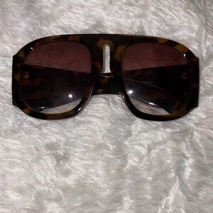 Tortoise Shell Oversized Sunglasses